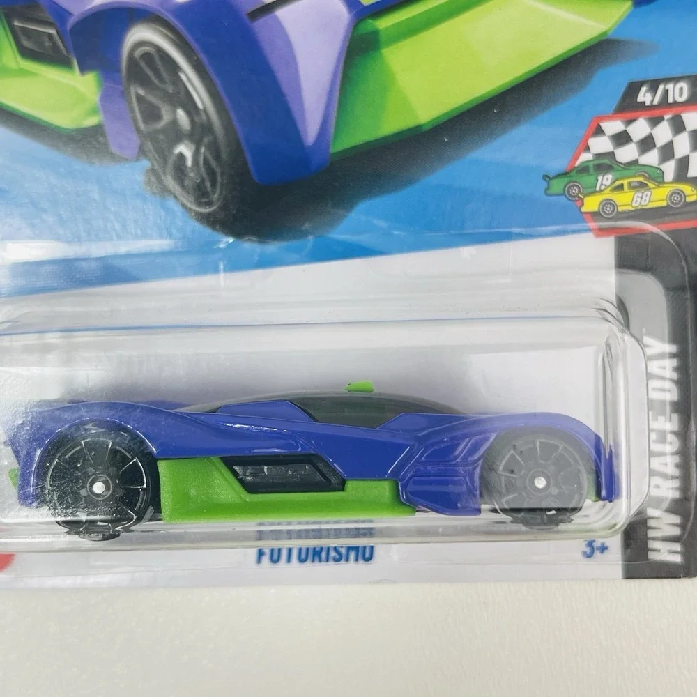 2025 Hot Wheels Main Line Futurismo Blue Green HW Race Day 124/250